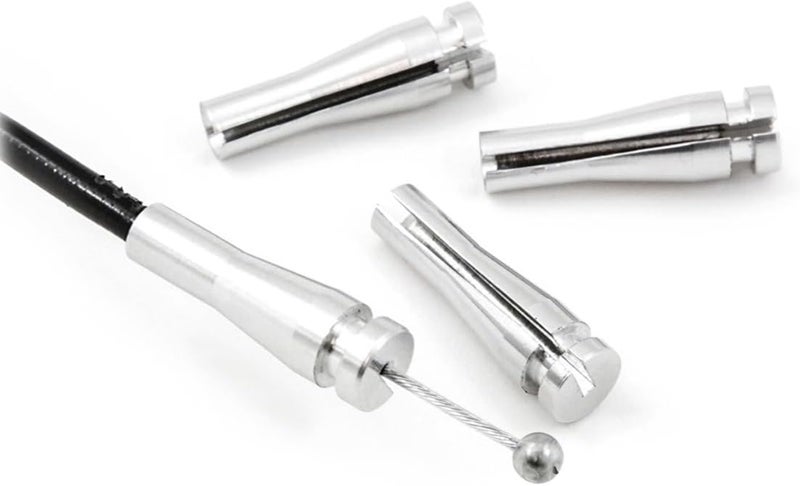 zipelo 8 Ends Door Cable Repair Kit, Car Rear Door Lock Cable Repair Set Replacement, Aluminum Latch End, Car Accessories - Image 4